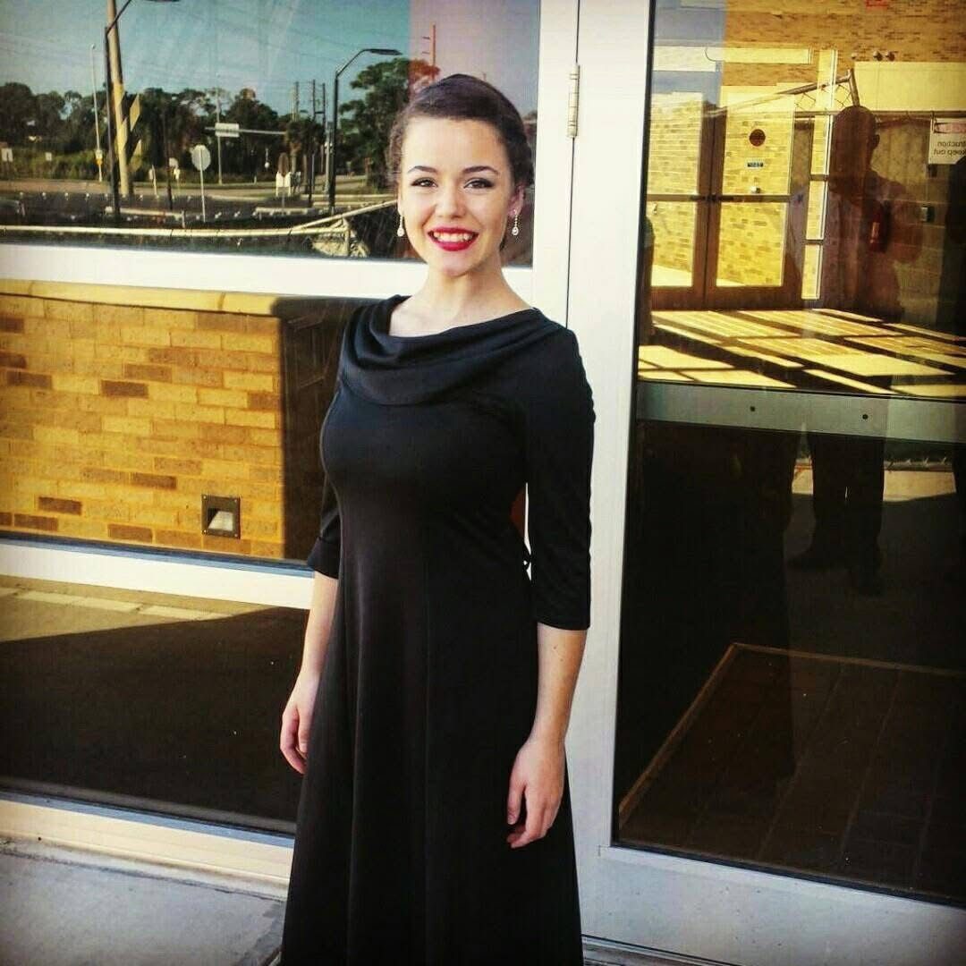 Hadassah Misner at a concert performance