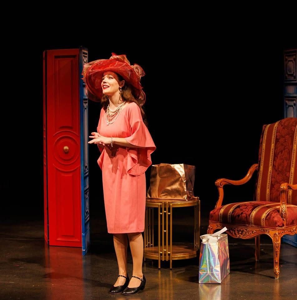 Hadassah Misner in a staged production